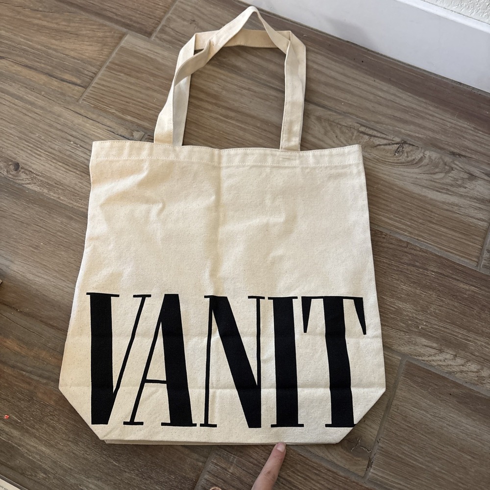 Vanity Fair Canvas‎ Cream Tote Bag